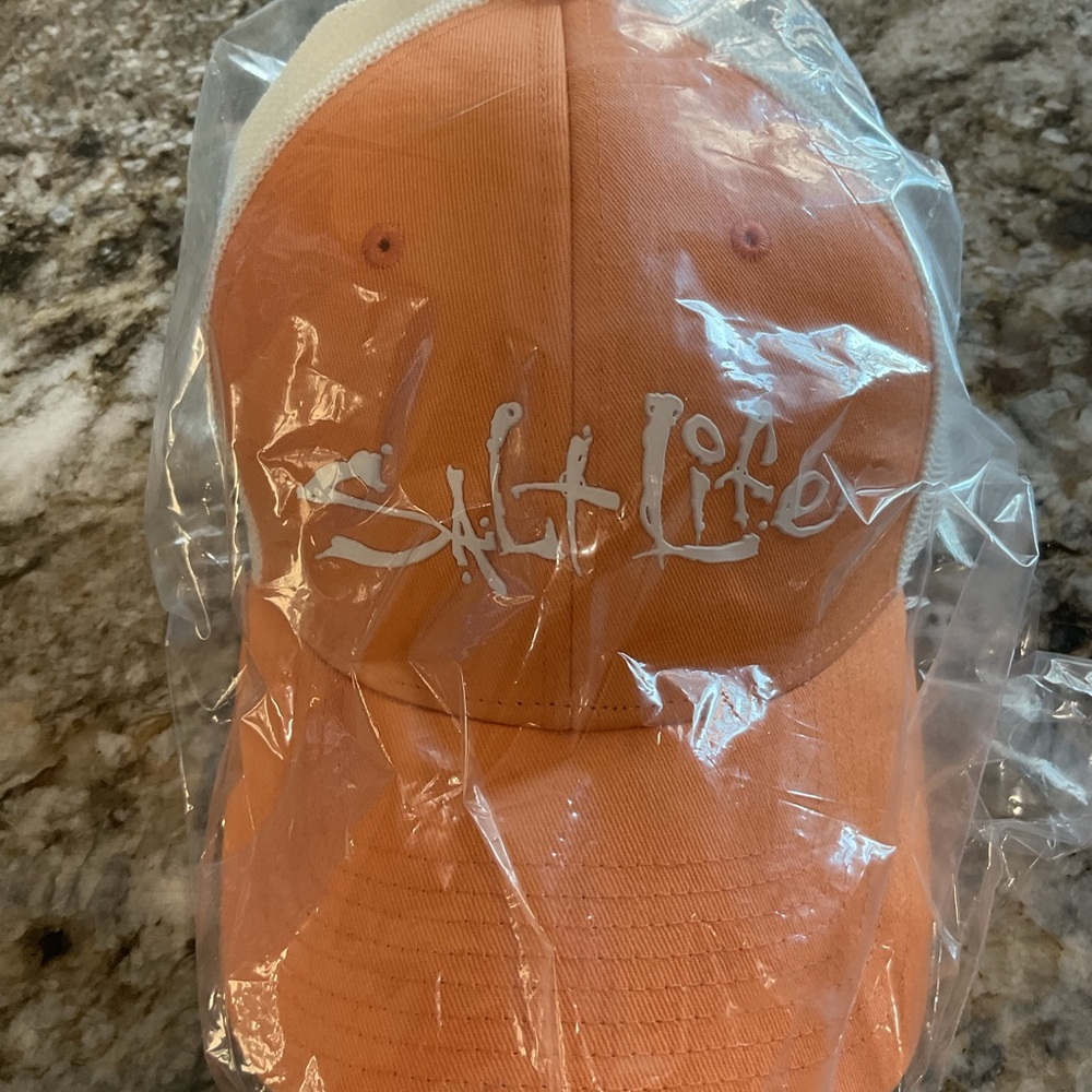 Salt Life Kids Vibrant Orange Hat